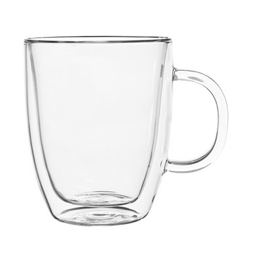 이중내열 점보 유리 머그잔 500ml