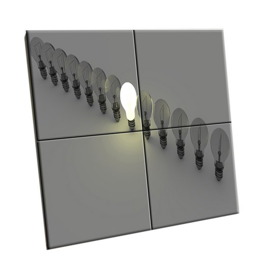 유디피 타일 액자 C형 150 x 150mm 4p