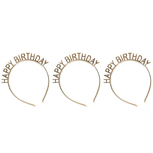 생일 파티 용품 홈파티 소품 생일머리띠