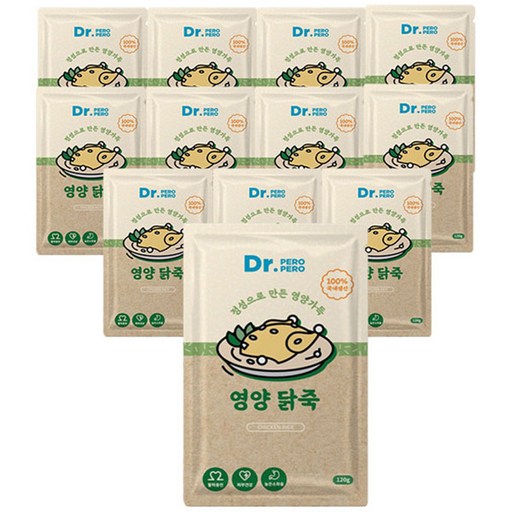 닥터페로 생후 6개월 이상 강아지 영양죽 보양식
