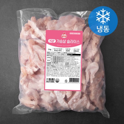 마니커 가슴살 슬라이스 (냉동)