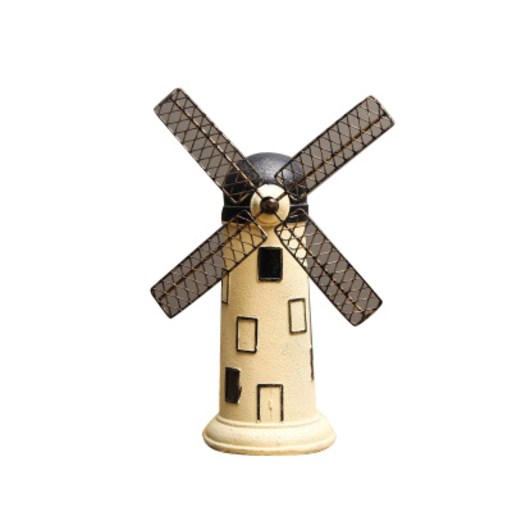 주앙오브제 풍차 저금통01 G177 네덜란드 풍차 9.5 x 26 cm