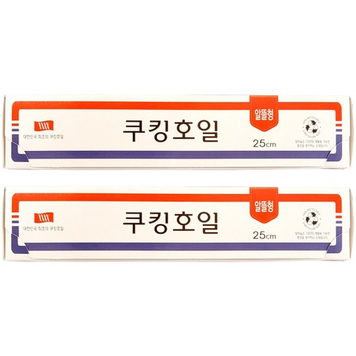 삼아삭스호일 알뜰형 쿠킹호일 25cm x 13m