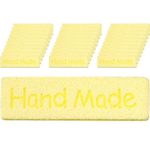 큐트 폰트 파스텔 영문 핸드메이드 레터링 DIY 소품 만들기 가죽 라벨 100g