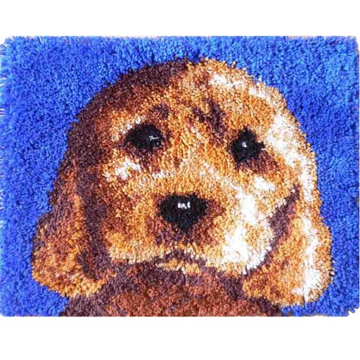 더인홈 강아지 십자수 DIY 패키지 50 x 38 cm 기본 도안