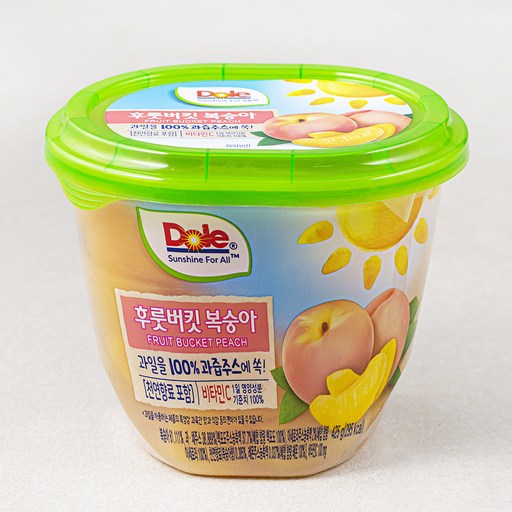 돌 후룻버킷 복숭아