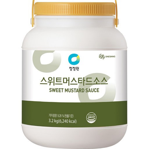 청정원 스위트 머스타드 소스