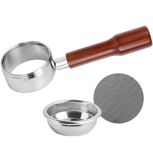 칼딘 웰홈 WPM 바텀리스 커피 포터 필터 58mm + 퍽 스크린 필터 58mm 세트