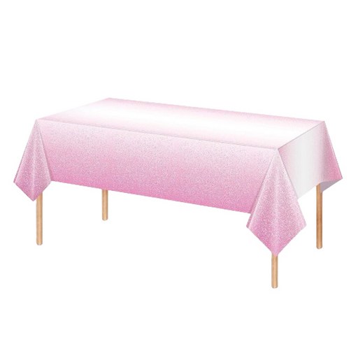 마켓피오 홈 파티 반짝 그라데이션 일회용 식탁보 타입1