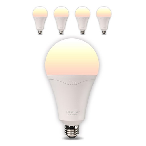 비츠온 원하 A 벌브 LED 메가맨 전구 18W 화이트