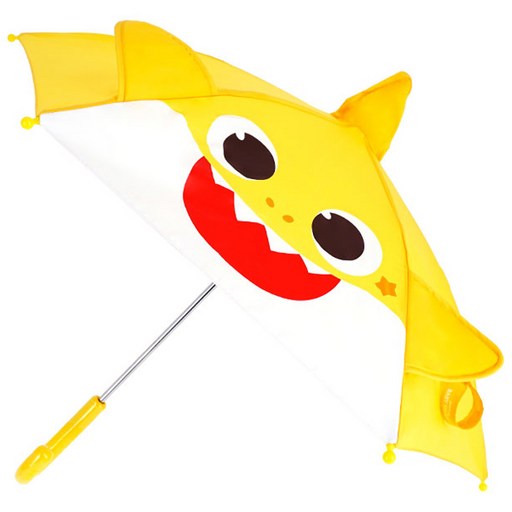pinkfong 碰碰狐 鯊魚寶寶立體 40可視性佳 兒童雨傘 MUPFU10029