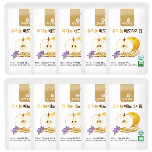 몸애쏙쏙 유기농 배도라지즙