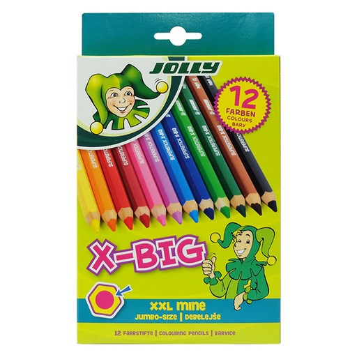 지구화학 졸리 X BIG 색연필 12종 세트