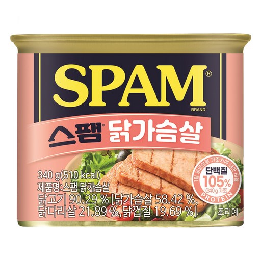 스팸 닭가슴살