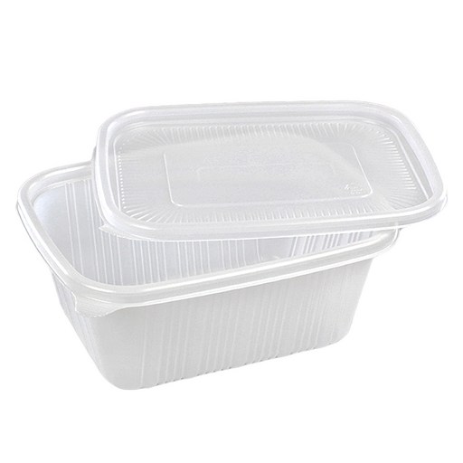 다용도 미니사각 찜용기 반투명 대 2L