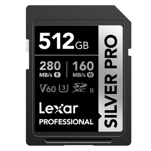 렉사 SD SILVER PRO V60 4K 메모리 카드 캐논 소니 니콘 후지 카메라 지원