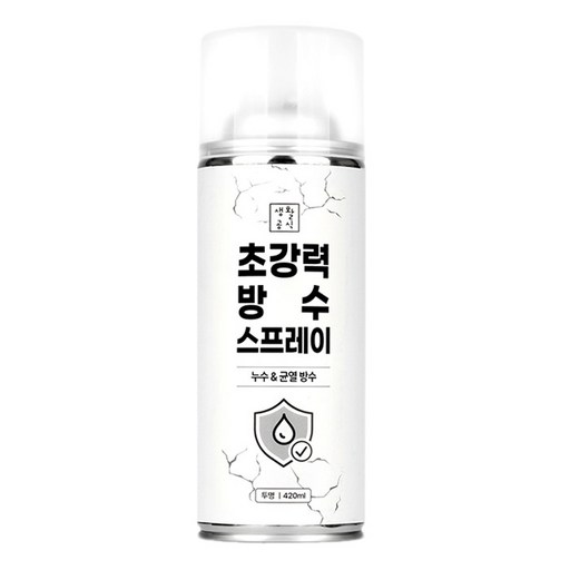 생활공식 초강력 방수스프레이 방수코팅제 투명
