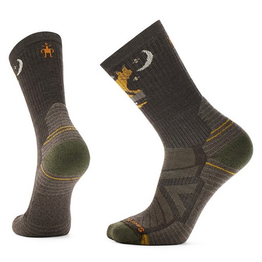 스마트울 Hike Light Cushion Nightfall in the Forest Crew Socks