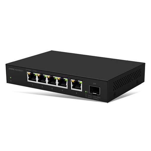 ipTIME 2.5Gbps 5포트 + SFP 1포트 스위칭허브