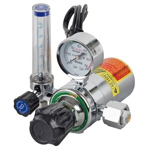 Wellz 이산화탄소 조정기 22mm 110V