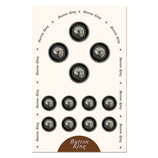 동대문단추왕 여성용 정장 사출 단추 스마트 15mm 8p + 21mm 4p 세트