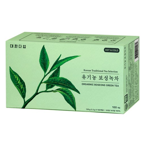 대한다업 유기농 보성녹차