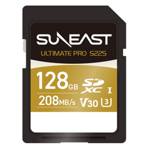 선이스트 얼티메이트 프로 V30 128 GB UHS-I 208MB/s 1387배속 SD카드