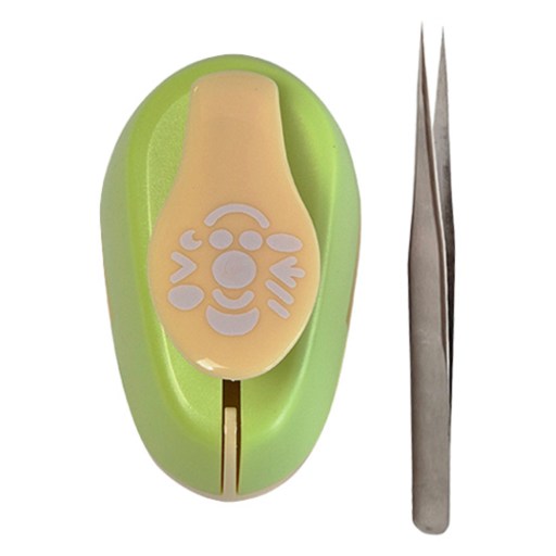 큐트미 아기자기 이모티콘 김펀치 3탄 + 데코정밀 핀셋 세트 MP375