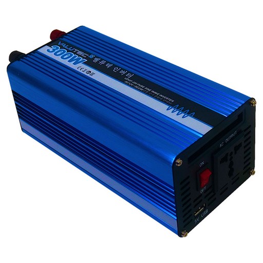 벨류텍 12V 24V 겸용 소형차 대형차 순수정현파 인버터 VDVIP-300