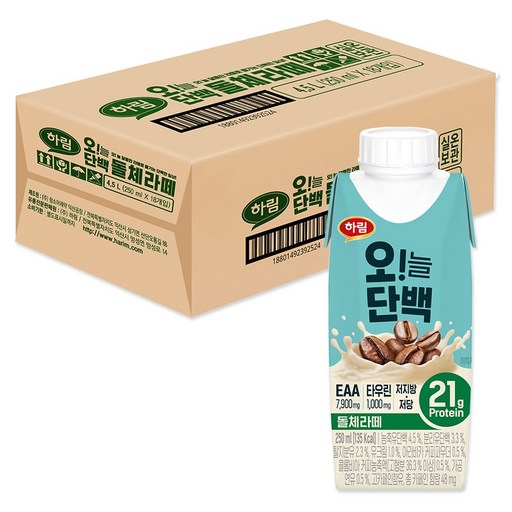 하림 오늘단백 돌체라떼