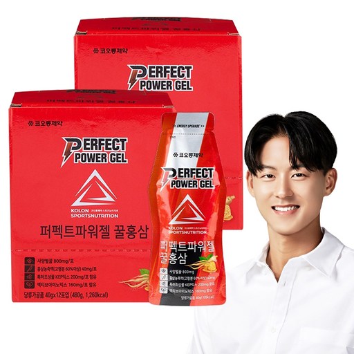 코오롱제약 NEW 퍼펙트파워젤 꿀홍삼 12p