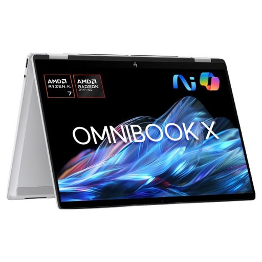 HP 2025 옴니북 X 플립 14 OLED 라이젠7 AI 350 크라켄포인트