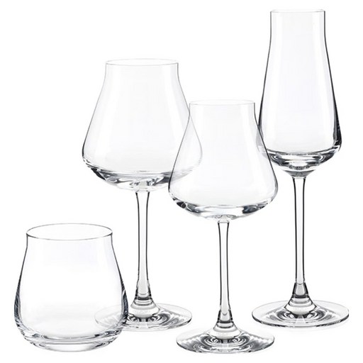 Baccarat 크리스탈 샤토 디구스테이션 텀블러 380ml + 와인잔 S 380ml + 와인잔 L 410ml + 샴페인잔 210ml 세트 2811925