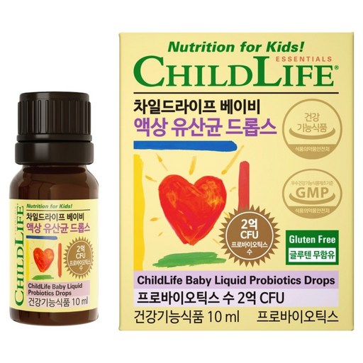 차일드라이프 베이비 액상 유산균 드롭스