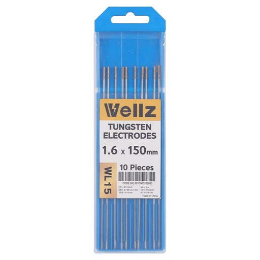 Wellz 텅스텐봉 란탄 1.6 x 150 mm 10p