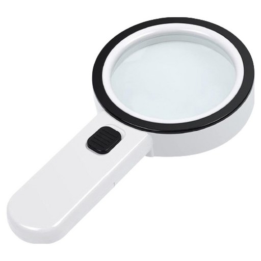 OON 휴대용 LED 돋보기 30배율 80mm