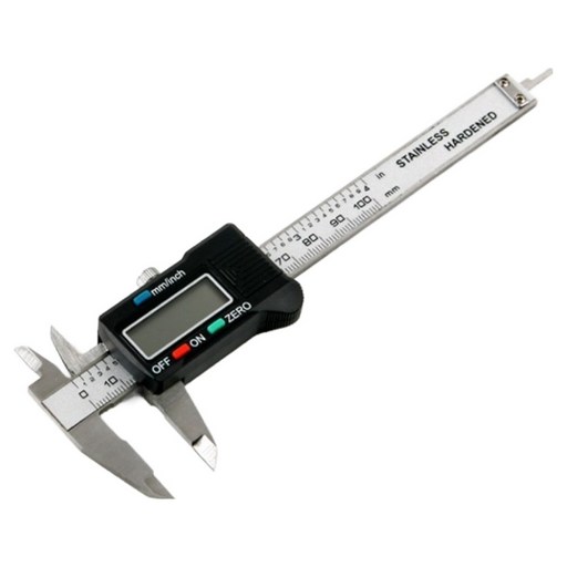 컴스 버니어 캘리퍼스 디지털 LCD 화면 미니형 0~100mm 측정 BU016