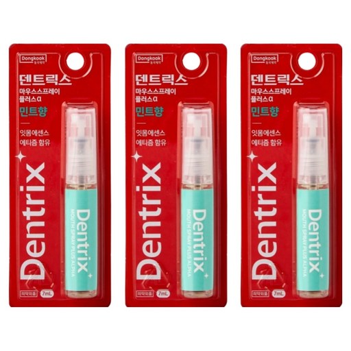 덴트릭스 마우스 스프레이 플러스 알파 민트향