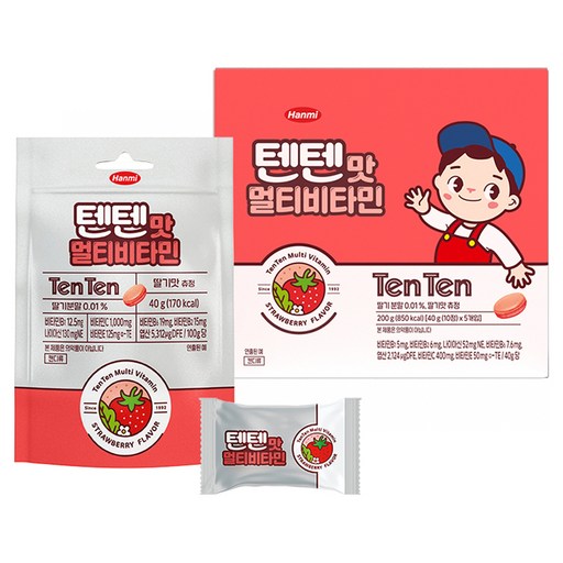 한미사이언스 텐텐맛 멀티비타민 츄정 5개입