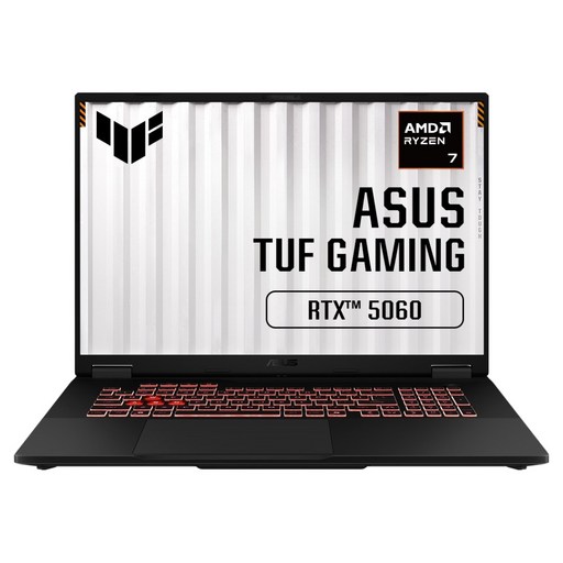 에이수스 2025 TUF 게이밍 A18 라이젠7 지포스 RTX 5060