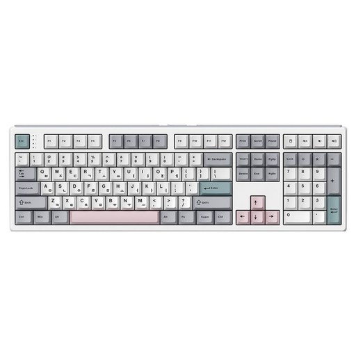 아콘 AK68 108키 유무선 블루투스 기계식 키보드, 스프링9009, KTT저소음블루