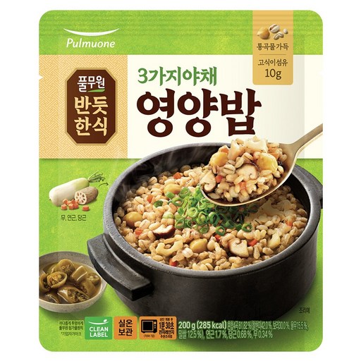 반듯한식 풀무원 3가지야채 영양밥
