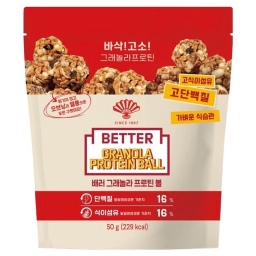 동화약품 배러 그래놀라 프로틴볼