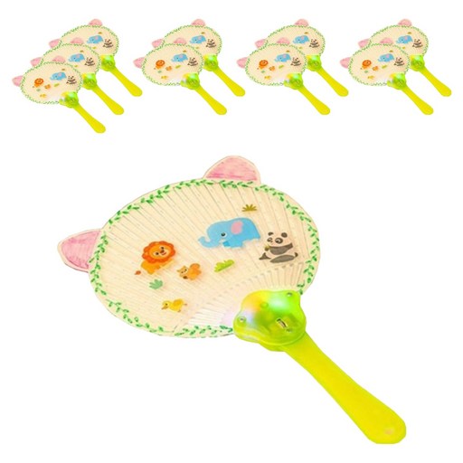 민화샵 LED 부채 만들기 곰돌이 I230056D