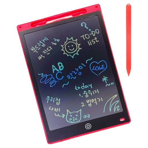 아가플러스 컬러 LCD 와이드 드로잉 패드