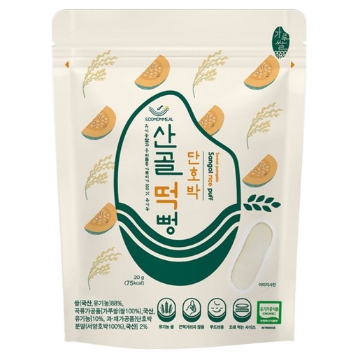 에코맘의산골이유식 산골떡뻥