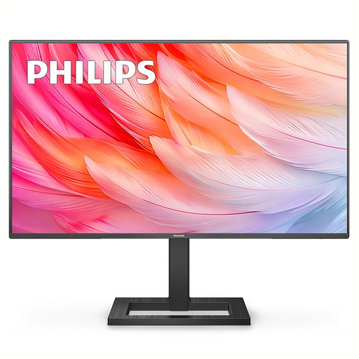 필립스 FHD USB C 4면 보더리스 100 높낮이 무결점 모니터