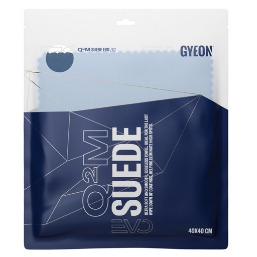 기온쿼츠 스웨이드 EVO 극세사 세차 코팅 버핑 드레싱 내외장 관리 다용도 타월 40 x 40 cm 2p