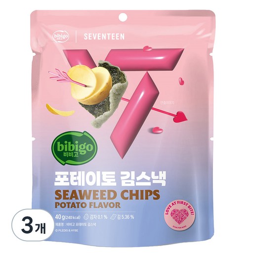 비비고 포테이토 김스낵