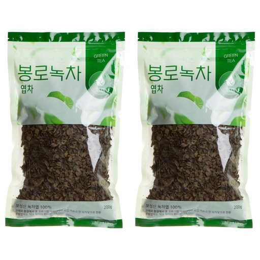 대한다업 봉로녹차 엽차